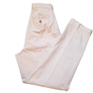 White Stag Vintage Pleated Pants Light Tan Size 8T